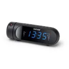 Despertador con Radio FM Denver CPR-700 Negro - Snooze y Temporizador