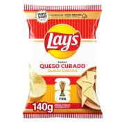 Patatas fritas Lay’s Queso Curado 140 g, Snack intenso