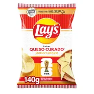 Patatas fritas Lay’s Queso Curado 140 g, Snack intenso