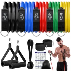 Gomas de Musculación Elásticas - Pack de 5 Unidades