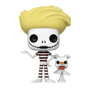 Jack y Zero en la playa - Funko Pop Pesadilla Navidad