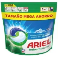 Detergente Líquido ARIEL PODS 60 Cápsulas Todo en 1