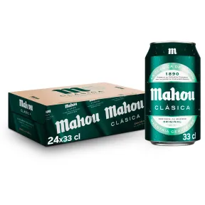 Lager Dorada Mahou 24 Latas de 33cl
