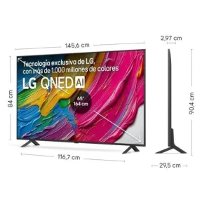 Televisor LG QNED 65" 4K HDR Smart TV con WebOS