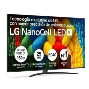 Smart TV LG 86″ NanoCell 4K, Procesador α7 Gen8, Gaming Cloud