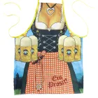Bávara delantal de camarera ideal para festivales.