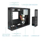 Caja MATX Compacta con Fuente de 500W y USB 3.0