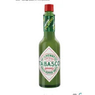 Salsa Picante Verde Suave con Chiles Jalapeños - Tabasco