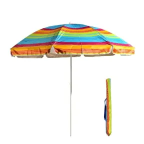 Sombrilla Multicolor de Playa de 180cm