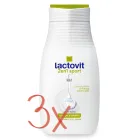 Gel de Ducha 2 en 1 Lactovit 250ml - Pack de 3