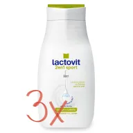 Gel de Ducha 2 en 1 Lactovit 250ml - Pack de 3