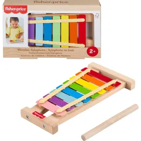 Xilófono de madera Fischer-Price para niños