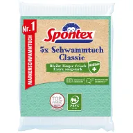 Paño Classic de Esponja Spontex, 5 Unidades