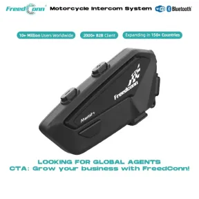 Intercomunicador Bluetooth FX PRO FreedConn para Motocicleta