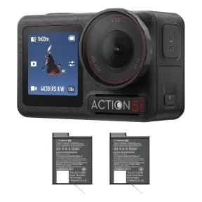 Pack Pro DJI Osmo Action 5: 4K, 12h autonomía y 3 baterías