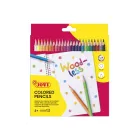 Lápices Woodless Jovi de 24 colores surtidos