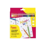 Lápices Woodless Jovi de 24 colores surtidos