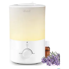 Humidificador LEVOIT 3L Silencioso con Luz Nocturna y Apagado Automático