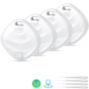 Tracker Tags 4 Pack MFi Apple 2026, Bluetooth 5.3 para iOS