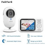 Cámara Inalámbrica TakTark de Vigilancia para Bebés 3.2'' IPS