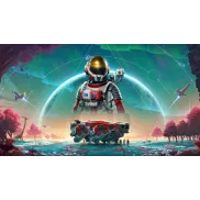 Explorando el cielo: aventuras en No Man's Sky.