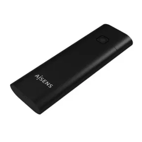 Carcasa USB 3.1 Gen2 M.2 NVMe Negro para Disco SSD Aisens