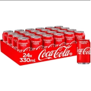 24 latas de Coca Cola 33 cl normal