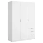 Armario 3 Cajones y 3 Puertas 184x121x52