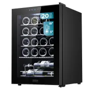Vinoteca Bolero GrandSommelier 2050 para 20 Botellas Negra