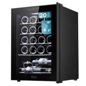 Vinoteca Bolero GrandSommelier 2050 para 20 Botellas Negra