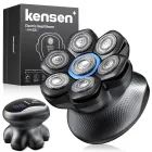 Afeitadora Eléctrica Kensen 7D Impermeable para Cabeza