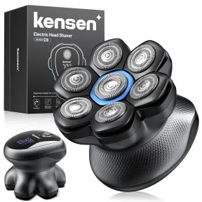 Afeitadora Eléctrica Kensen 7D Impermeable para Cabeza