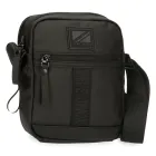 Bandolera Hoxton Negra Azul Pepe Jeans de Poliéster PU