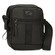 Bandolera Hoxton Negra Azul Pepe Jeans de Poliéster PU
