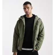 Parka acolchada con capucha impermeable Threadbare (XS a XL)