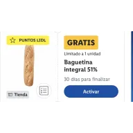 PAN GRATIS SIN COMPRAS para Toda España - LIDL PLUS