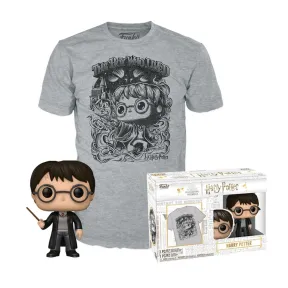 Camiseta Harry Potter + Funko Pop Tee