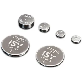 Pilas de botón de Litio - Pack de 8 ISY IBA-3000-1