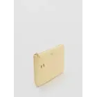 Neceser pastel amarillo y lima con cremallera