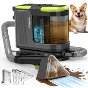 Limpiador de Tapicerías 1800W HYCHIKA, Vapor y Agua Caliente