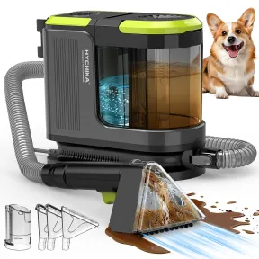Limpiador de Tapicerías 1800W HYCHIKA, Vapor y Agua Caliente