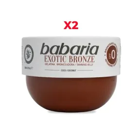Gelatina Broncedora Babaria Exotic Bronze 2 x 150 ml