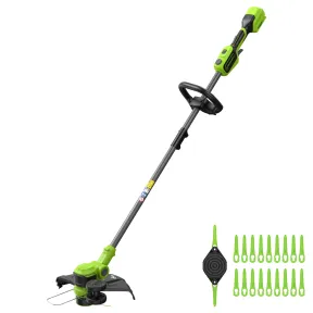 Desbrozadora a batería Greenworks 24V, 33 cm de corte