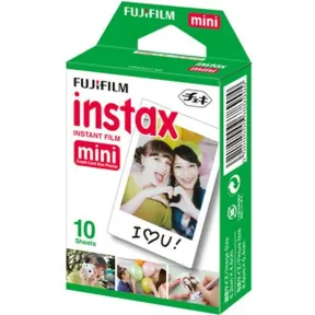 Película instantánea Glossy x10 para cámaras FUJIFILM