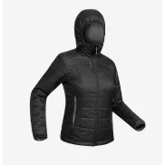 Chaquetón negro mujer Kipsta FCOAT 100 de fútbol