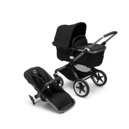 Cochecito Bugaboo Fox 3 Grafito Midnight Black Completo