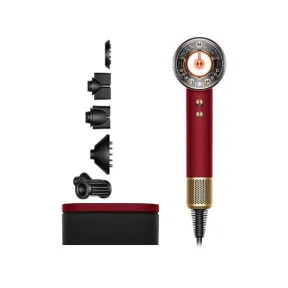 Secador Dyson Supersonic Nural Red VelvetGold, 5 accesorios