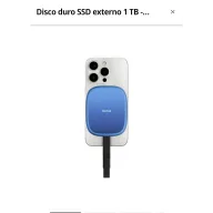 SanDisk Creator Phone SSD 1 TB - Disco Duro Externo MagSafe