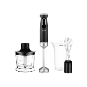 Batidora Ufesa Mars 1200 Max, 1200 W, Turbo, Plata y Negro