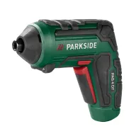 Atornillador Parkside recargable 4V para uso práctico